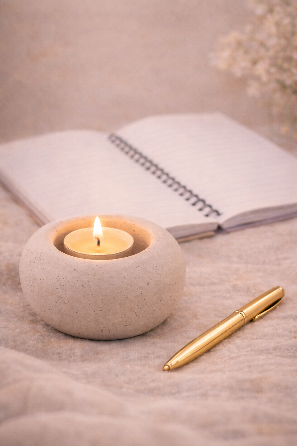 After Glow Ceramic Candle Holder